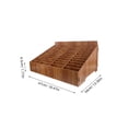 thumbnail image 2 of PAMINGONO Portable Wooden Phone Organizer Rack with Stable Base for Classroom Or Meeting Use, 2 of 6
