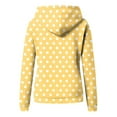 thumbnail image 3 of Chbgutlmr Sweatshirt for Women Long Sleeve Polka Dots Loose Comfy Drop Shoulder Hoodies Pullover Tops, 3 of 4