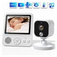 thumbnail image 4 of 2.8inch Wireles Baby Monitor With Camera Audio 2-way Talk Video Babyphone Ips Screen Baby Videophon, 4 of 5