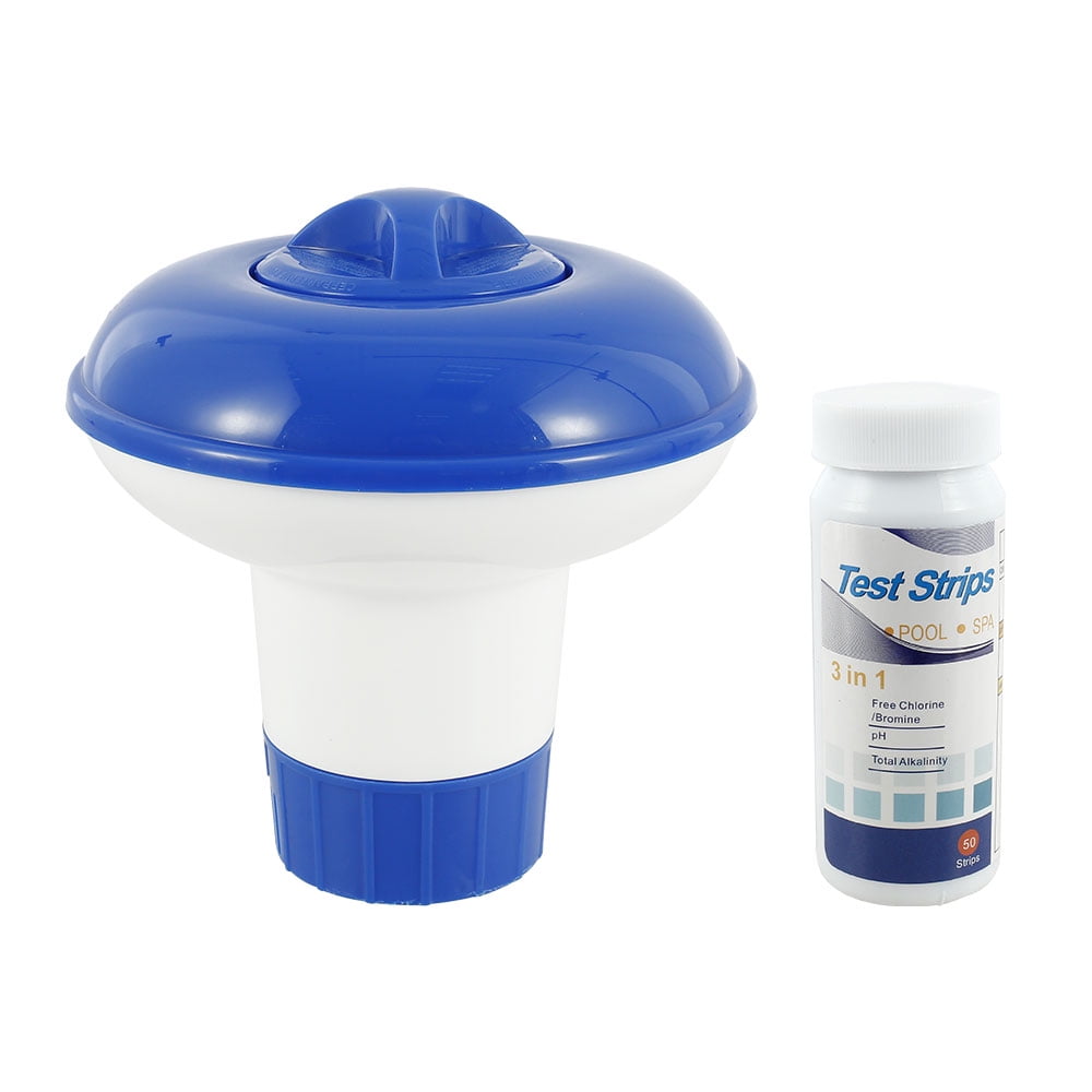 Pool PH Test Cleaner Cleaning Tablets Floating Chlorine Swim Pool Tub Dispenser Pool PH Test Cleaner Cleaning Tablets Floating Chlorine Swim Pool Tub Dispenser