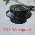 thumbnail image 2 of 6 Pack Solar Powered LED Gutter Lights for Gutter, Fence, Roof, Gutter, Garden, Yard, Wall, Black, 2 of 4