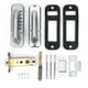 thumbnail image 1 of Cerradura de puerta, cerradura de combinación mecánica impermeable Cerradura codificada Cerradura de puerta mecánica construida para profesionales Jadeshay A, 1 of 8