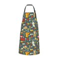 thumbnail image 2 of Bingfone Cute Animal Forest Apron Gifts For Men, Women Professional Grade Chef Apron for Kitchen,BBQ & Grill, 2 of 8