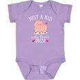 thumbnail image 3 of Inktastic Just a Kid Who Loves Pigs Boys or Girls Baby Bodysuit, 3 of 5