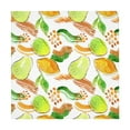 thumbnail image 5 of YFYANG Square Polyester Table Cloth, 60" x 60" Reusable Table Cover Kitchen Dining Room Green Abstract Fruit Doodle Decorative Tablecloths for Tables of 2-4 People, 5 of 8