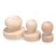 thumbnail image 3 of EeaseMX 5 sellos de madera de 3,8 cm con mango redondo para manualidades y álbumes de recortes., 3 of 7