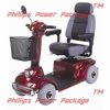 CTM - HS-580 - Mid-Range Scooter - 4-Wheel - Burgundy