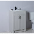 thumbnail image 2 of Bellaterra Home 24 in Single sink vanity-manufactured wood-light gray, 2 of 3