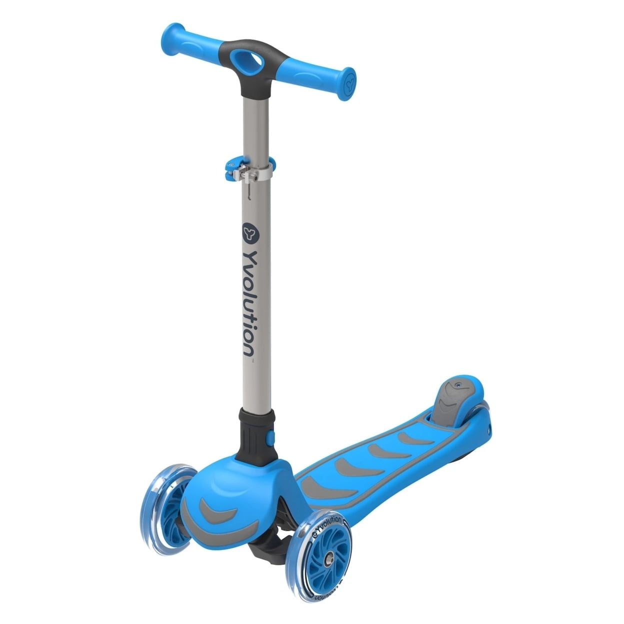 Yvolution Kick and Roll 3-Wheel Scooter with LED - - Walmart.com