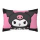 thumbnail image 1 of Funda de almohada rectangular Melody Kuromi, suave y acogedora, con cremallera oculta, para cama, sofá, decoración del hogar, 20 x 30 pulgadas, 1 of 8