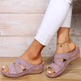 thumbnail image 6 of Fukaraa Women Orthopedic Sandals Summer Arch Support Flip Flops Walking Shoes Comfort Wedge, 6 of 7