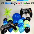 thumbnail image 3 of SINGOMON Video Game Birthday Decorations Green Blue Black Balloon Arch Kit Blue Balloon Garland Kit Game Controller Balloons Explosive Star Balloons for Boys Birthday Decorations, 3 of 6