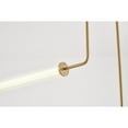 thumbnail image 4 of Bethel International LED Chandelier  Brass Stainless Steel & Glass, 4 of 5