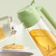 thumbnail image 3 of Pulverizador de aceite 2 en 1, botella dispensadora de aceite de vidrio, rociador de aceite de oliva (verde), 3 of 7