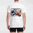 thumbnail image 5 of Kaguya's Chrono Rock Explosion Lunar Idol Band in Sakura Festival Anime Graphic Back Print White T-Shirt, 5 of 7