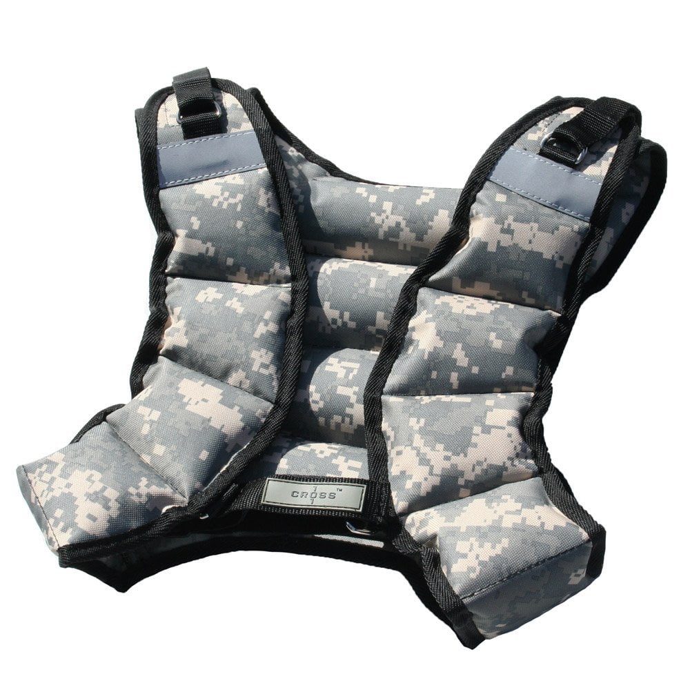 Cross101 12lbs Weighted Vest Camouflage Workout Weight Vest Walmart