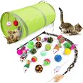 thumbnail image 1 of Juguetes para gatos LIUYMXG 21 piezas interactivos colores aleatorios, 1 of 5