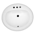 thumbnail image 5 of Anzzi Ls-Az097 Cadenza 20-1/2" Oval Vitreous China Drop In Bathroom Sink - White, 5 of 5
