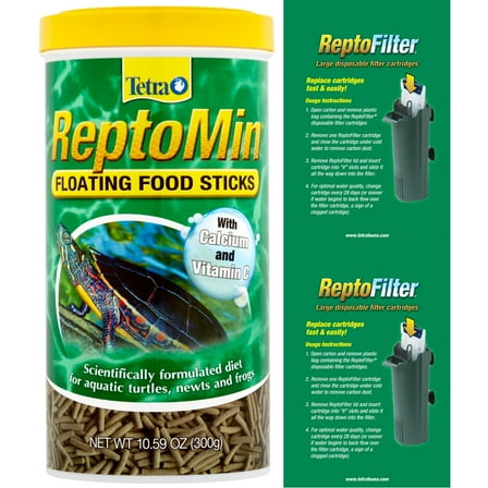 Tetra Turtle Food & Filter Combo