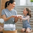 thumbnail image 3 of Portable Washing Machine, 10L Foldable Washer, with 3 Modes Deep Clean, Portable Washer with Gentle Spin, Suitable for Socks, Baby Clothes, Towels, Delicate(10L Purple), 3 of 6