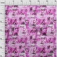 thumbnail image 3 of oneOone Polyester Spandex Fuschia Pink Fabric Abstracts Dress Material Fabric Print Fabric By The Yard 56 Inch Wide, 3 of 6
