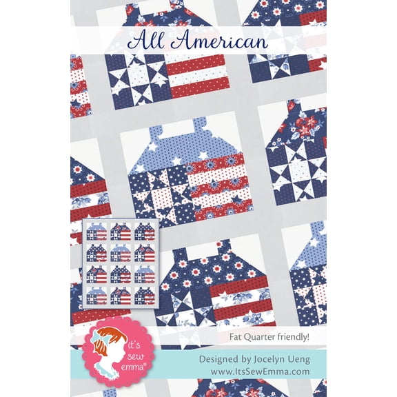 All American Quilt Patten by Jocelyn Ueng
