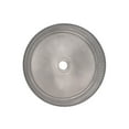 thumbnail image 3 of Cowrie 16" Circular Tempered Glass Vessel Bathroom Sink in Gray, 3 of 4