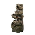 thumbnail image 5 of Hi-Line Gift Ltd. Polyresin Multi Level Branches Fountain with LED Light, 5 of 6