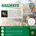 thumbnail image 4 of MasterPieces 1000 Piece Train Jigsaw Puzzle - Frontier Rails Wild West Adventure, 4 of 6