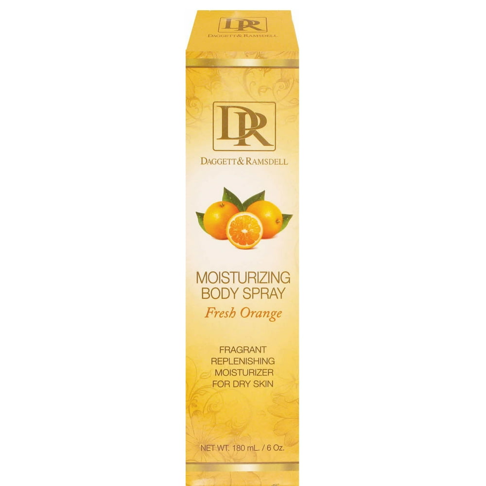 D&R Moisturizing Body Spray Fresh Orange 6 Oz.
