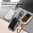 thumbnail image 3 of Zinc alloy+leather Car Remote Key Cover Case Protective For Honda A 3 buttons 2016 2017 CRV Pilot Accord Civic Fit Freed, 3 of 10