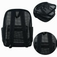 thumbnail image 6 of JSGEK Heavy Duty Mesh Backpack, See Through College Mesh Backpack, Semi-transparent Mesh Bookbag Beach Backpack for Commuting, Swimming, Beach, Outdoor Sports Shopping Camping Grocery, 6 of 13