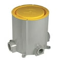 Raco Rabo RACO 5511 Non-Metallic Floor Box for Concrete Pour with 3/4 & 1 in ...