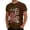 tshirts 48#Brown, variant on WAYUTE Mens 250 Anniversary USA Shirt 1776-2026 Patriotic Graphic Tee Knit Casual Festival Celebration 4th of July T Shirt