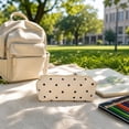 thumbnail image 4 of Feledorashia Pencil Pouch Makeup Brush Bag, Travel Organizer Small Storage Bag, Multi-Functional Cloth Case for Cosmetics Toiletries Jewelry, Compact Portable Durable Accessories Holder, 4 of 7
