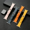 thumbnail image 7 of LEIXIUER 4Pcak Leather Strap for Apple Watch Bands 44mm 45mm 40mm 38mm 42mm 41mm 49mm  Single Tour Bracelet Watchband Correa for Apple Watch Series 8 7 SE Ultra 6 5 4 3 2 1, 7 of 7