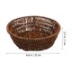 thumbnail image 4 of Woven Storage Basket Home Basket for Fruit and Snack Storage, 4 of 4