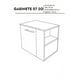 thumbnail image 4 of Gabinete para Baño Sin Lavamanos Y Monomando Izquierdo (WENGUE) DECOMOBIL  GABINETE 07, 4 of 4