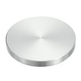 thumbnail image 1 of Unique Bargains M8 Thread 60mm Diameter Round Shape Aluminum Disc Hardware 1pack Aluminum Circle Disc Glass Top Adapter for Glass Table, 1 of 5