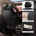 thumbnail image 3 of AOMSAZTO Full Set Seat Cover Fit for Jeep Renegade 2015-2025 | Faux Leather Seat Covers Waterproof Car Seat Covers Protector | Compatible with Airbag & Easy to Install (5 Seats, Red Line), 3 of 7