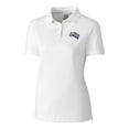 thumbnail image 2 of Women's Cutter & Buck White Stephen F Austin Lumberjacks Advantage Tri-Blend Pique Polo, 2 of 3