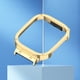 thumbnail image 5 of Caja De Reloj De Metal Funda protectora de caja de reloj de metal Conectar correa de 20 mm para Redmi Watch 3 (Oro) Likrtyny Para estrenar, 5 of 9