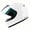 Monster Glossy White, variant on WOW Motorcycle Full Face Helmet Street Bike BMX MX Youth Kids HKY-B15 Spider Blue