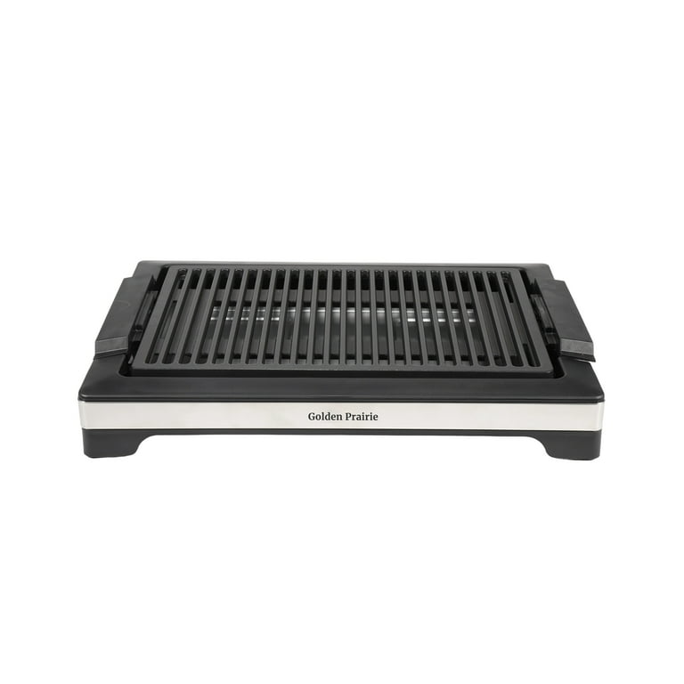 T-Fal OptiGrill Indoor Electric Grill with Removable, Dishwasher Safe  Nonstick Plates, GC712D54 