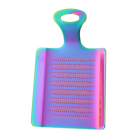 

Ginger Grater Equipment Comfortable Grip Portable Grinding Tool Professional Crusher for Vegetables Garlic Spice Green Onion Parmesan Multicolor