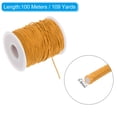 thumbnail image 2 of Unique Bargains 0.8mm 109 Yards Elastic String Cord Elastic Thread Beading String Cord, Yellow, 2 of 5