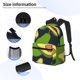 thumbnail image 3 of Balery Fresh Avocado Mochila para Mujeres y Hombres, Mochila Ligera Casual para Viajes, Mochila Clásica Básica para la Universidad, 3 of 6