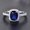 Blue, variant on Women's Square Colored Gemstone Ring