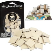Monster Adventure Terrain- 50pc Limestone Tile Expansion Pack- Hand-Painted 1x1" Tile Set- Amazing Tabletop Terrain in Minute- Customize Your D&D and Pathfinder Dungeons