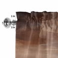 thumbnail image 2 of Valances for Windows Rod Pocket Short Curtain for Bathroom Living Room Bedroom 1 Panel 42x12in, 2 of 9